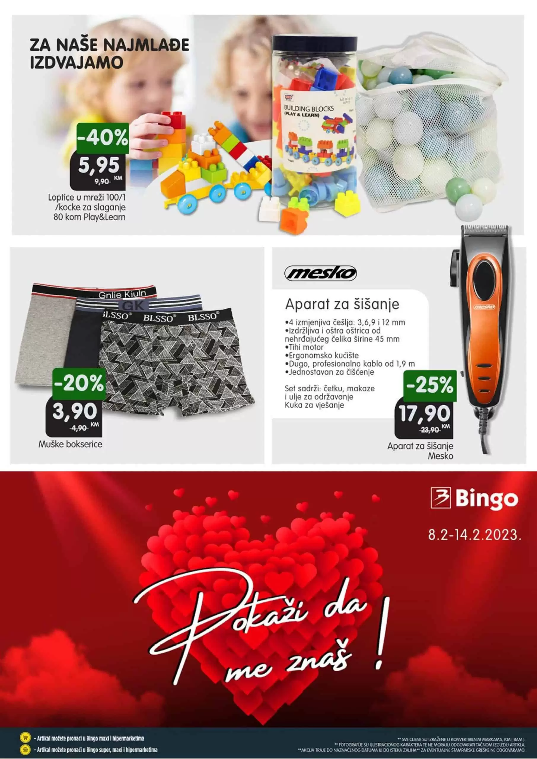 Bingo vikend akcija 9-12.2.2023. 