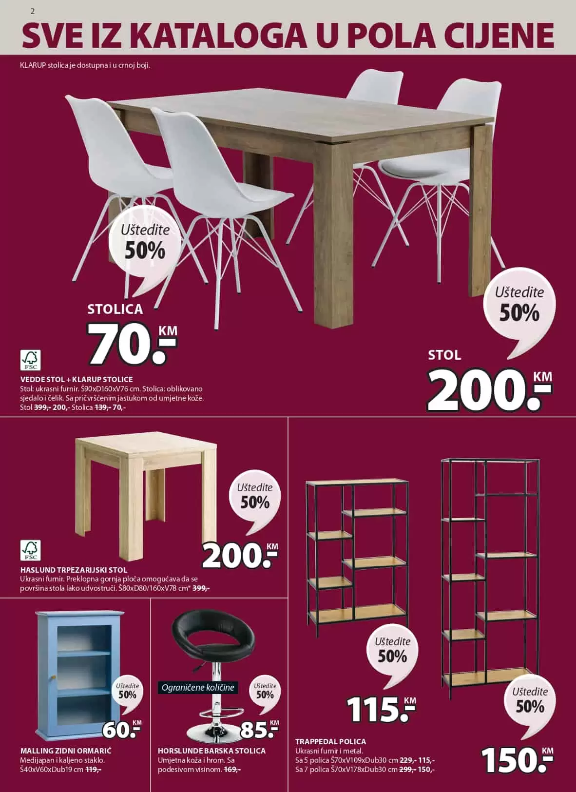 Jysk katalog SVE U POLA CIJENE 2-15.2.2023. 