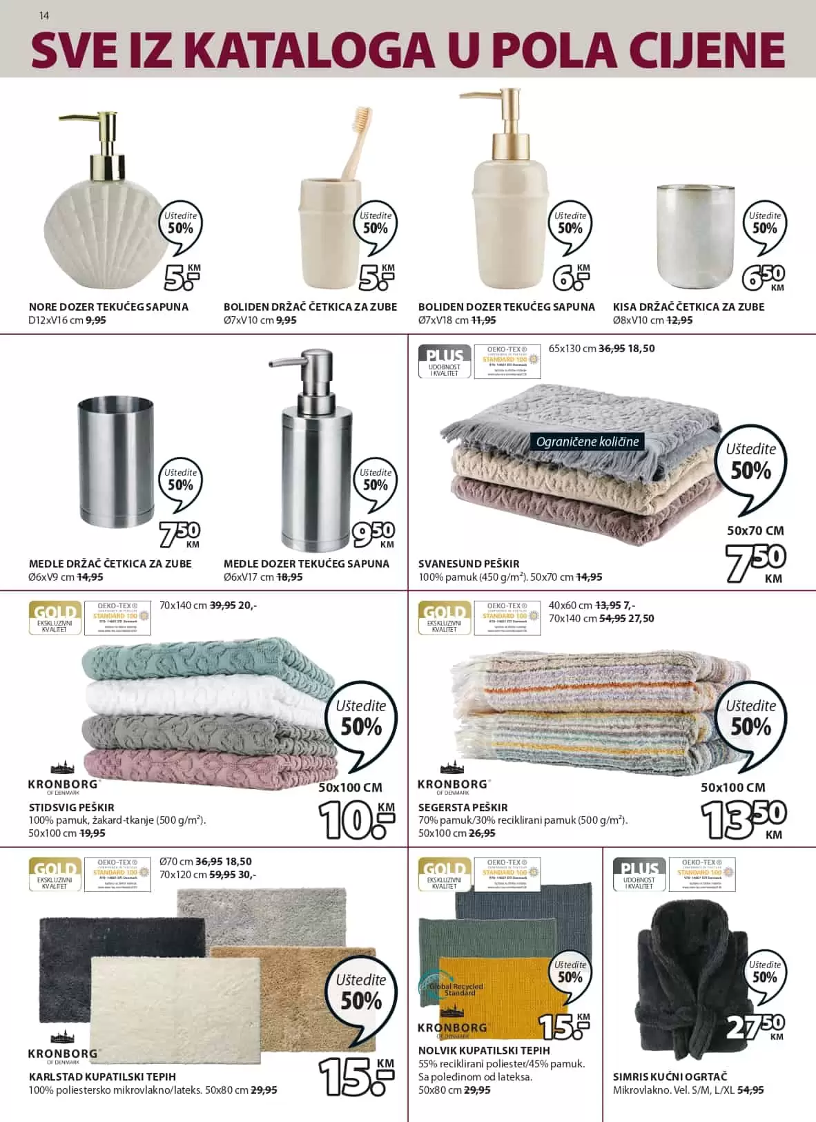 Jysk katalog SVE U POLA CIJENE 2-15.2.2023.