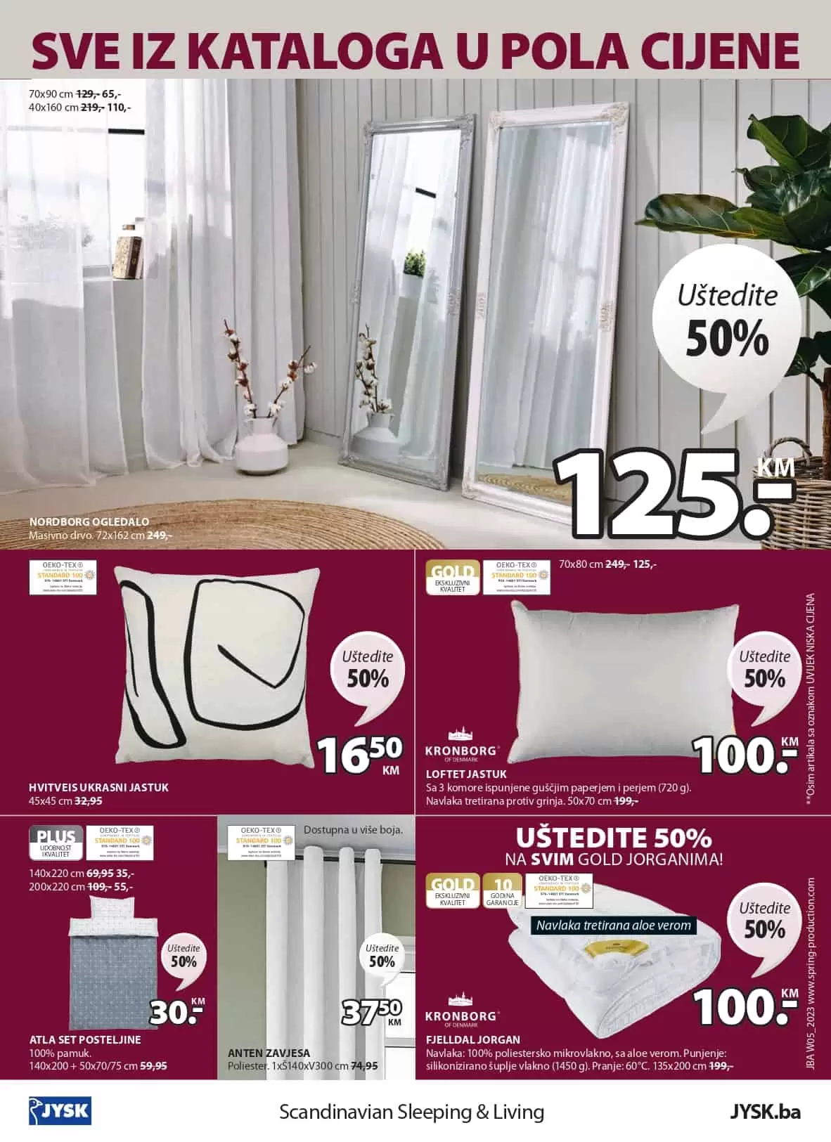 Jysk katalog SVE U POLA CIJENE 2-15.2.2023.
