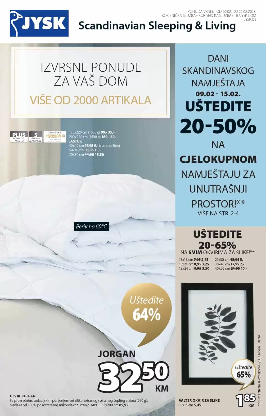Jysk katalog 9-22.2.2023.