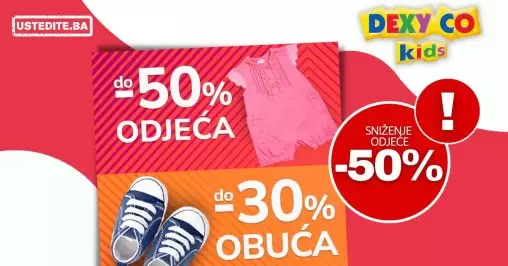 Dexy Co BiH SNIŽENJE do -50% na odjeću