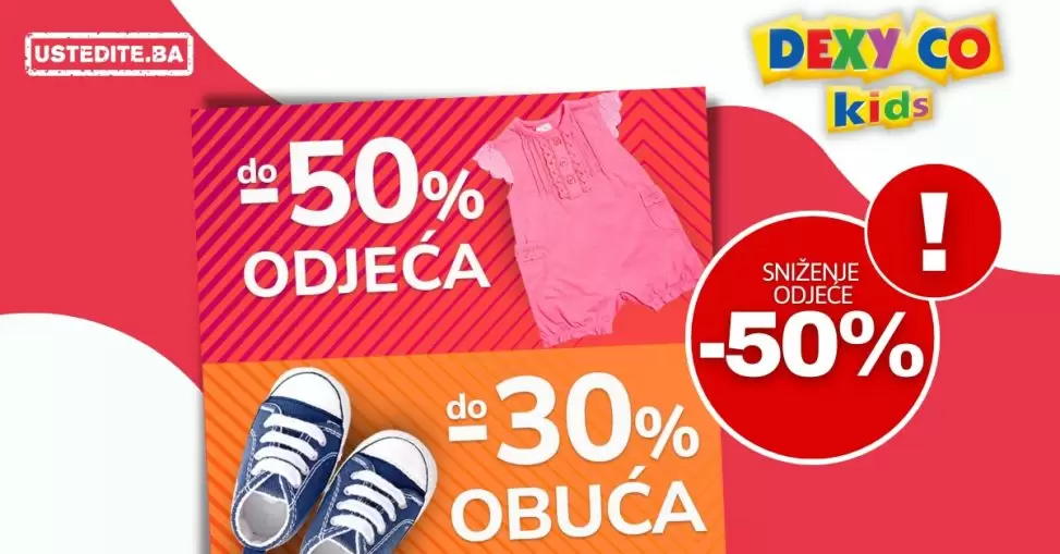 Dexy Co BiH SNIŽENJE do -50% na odjeću