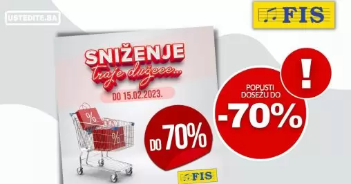 Fis SNIŽENJE do -70%