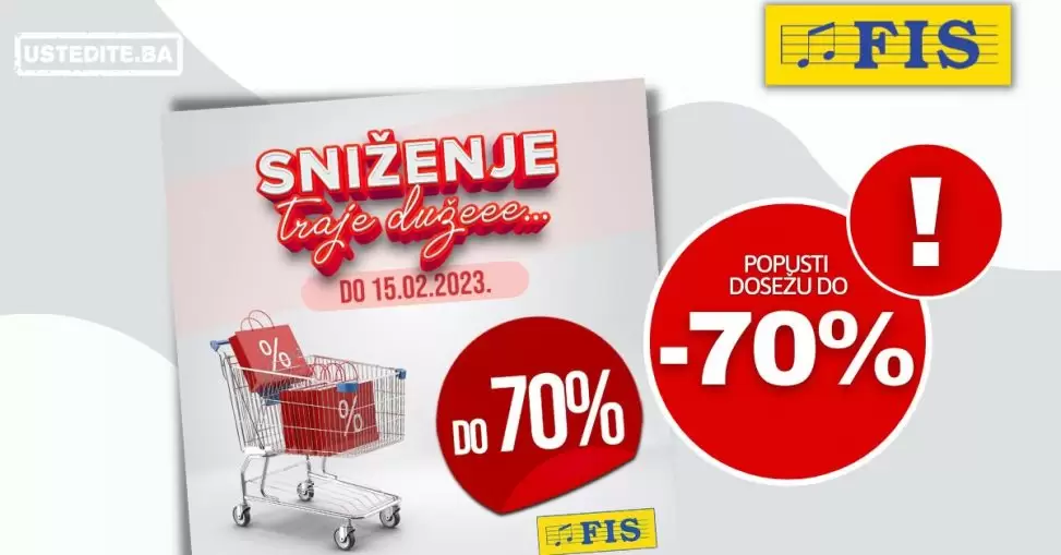 Fis SNIŽENJE do -70%