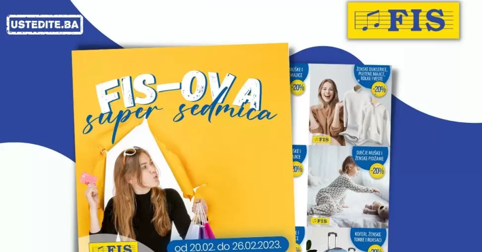Fis super sedmica ⇢SUPER SNIŽENJA