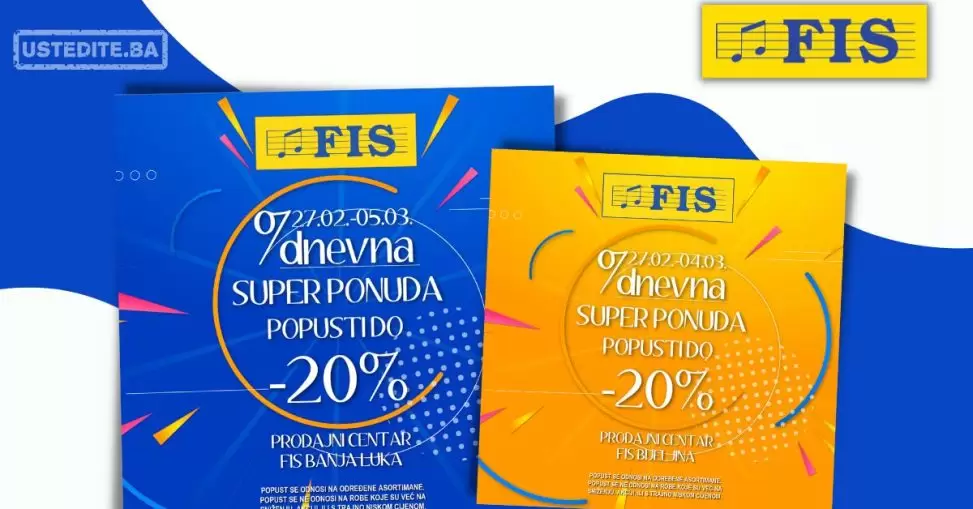 Fis 7 dnevna super ponuda 27.2-5.8.2023.