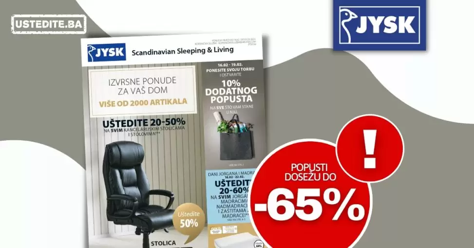 Jysk katalog 16.02-01.03.2023.