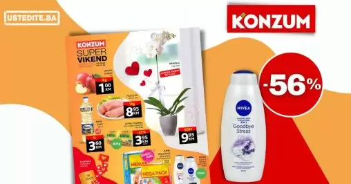 Konzum vikend akcija 9-12.2.2023.