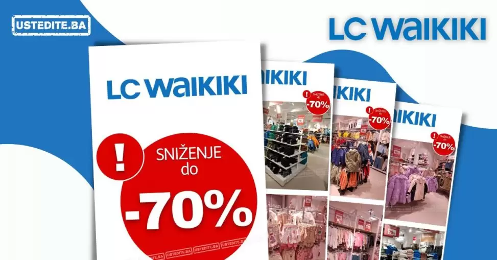 LC Waikiki SNIŽENJE do -70%!