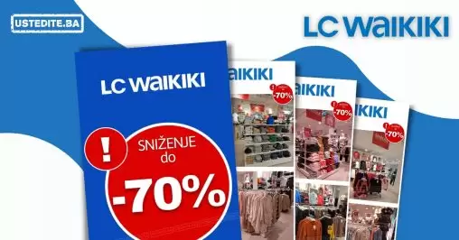 LC Waikiki SUPER SNIŽENJE do -70%