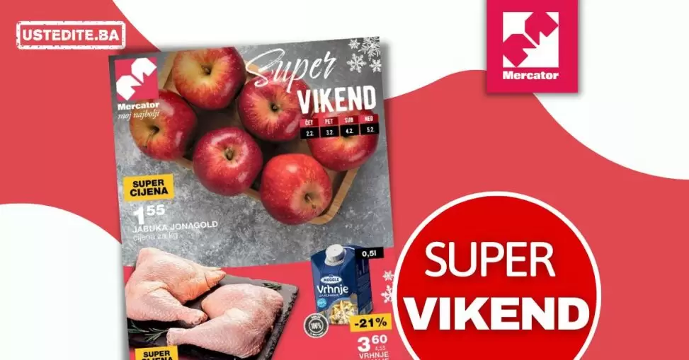 Mercator vikend akcija 2-5.2.2023.
