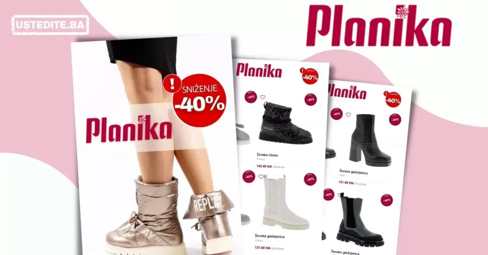 Planika SNIŽENJE ⇢Donosimo 12 modela sniženih -40%
