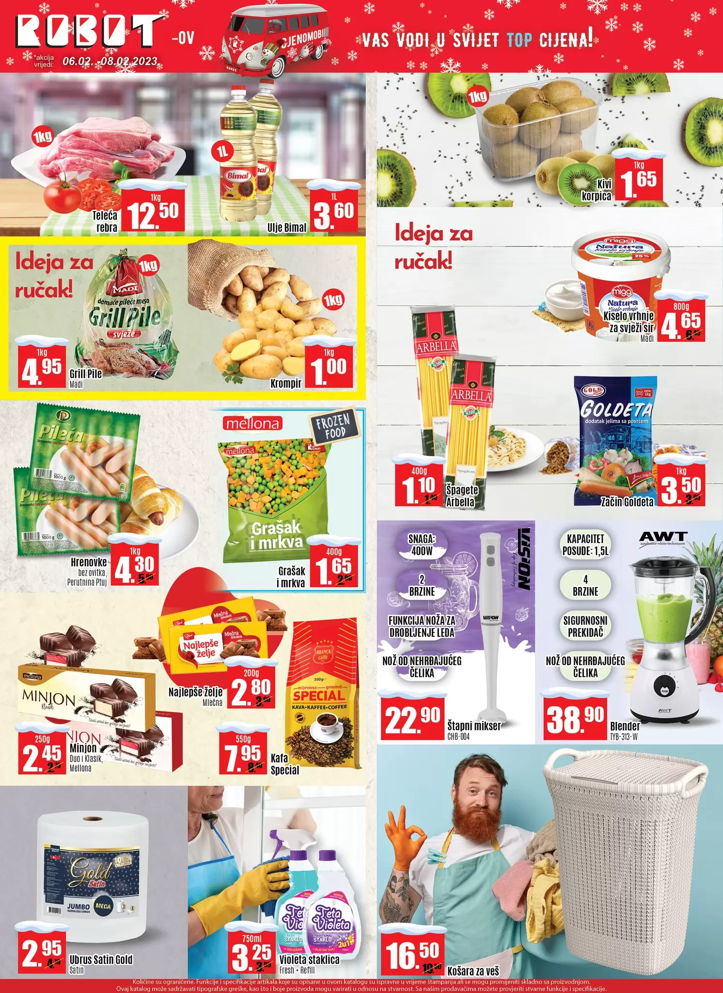 Robot akcija za početak sedmice 5-8.2.2023.