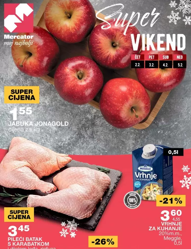 Mercator vikend akcija 2-5.2.2023.