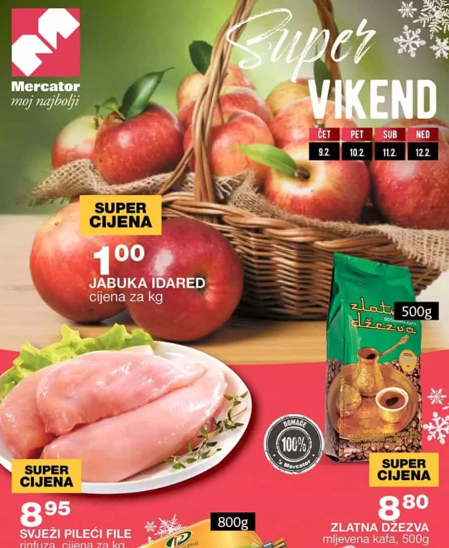 Mercator vikend akcija 9-11.2.2023.