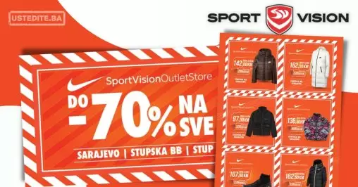 NIKE outlet ⇢VELIKA RASPRODAJA 23-28.2.2023.