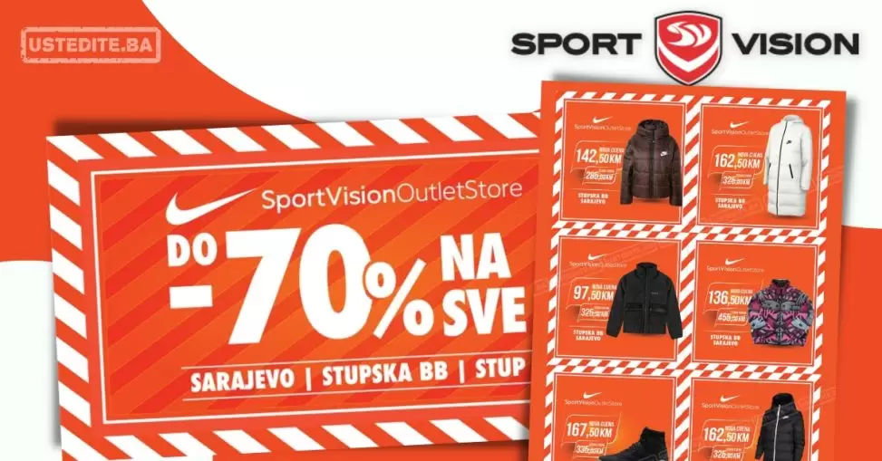 NIKE outlet ⇢VELIKA RASPRODAJA 23-28.2.2023.