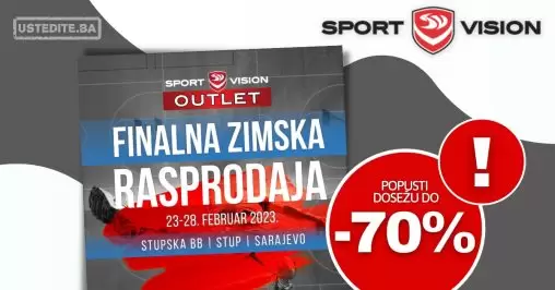 Sport Vision Outlet RASPRODAJA -70%