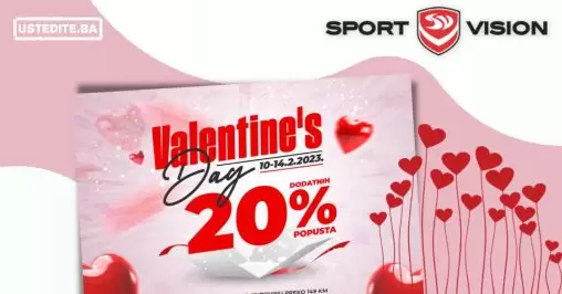 Sport Vision akcija VALENTINOVO