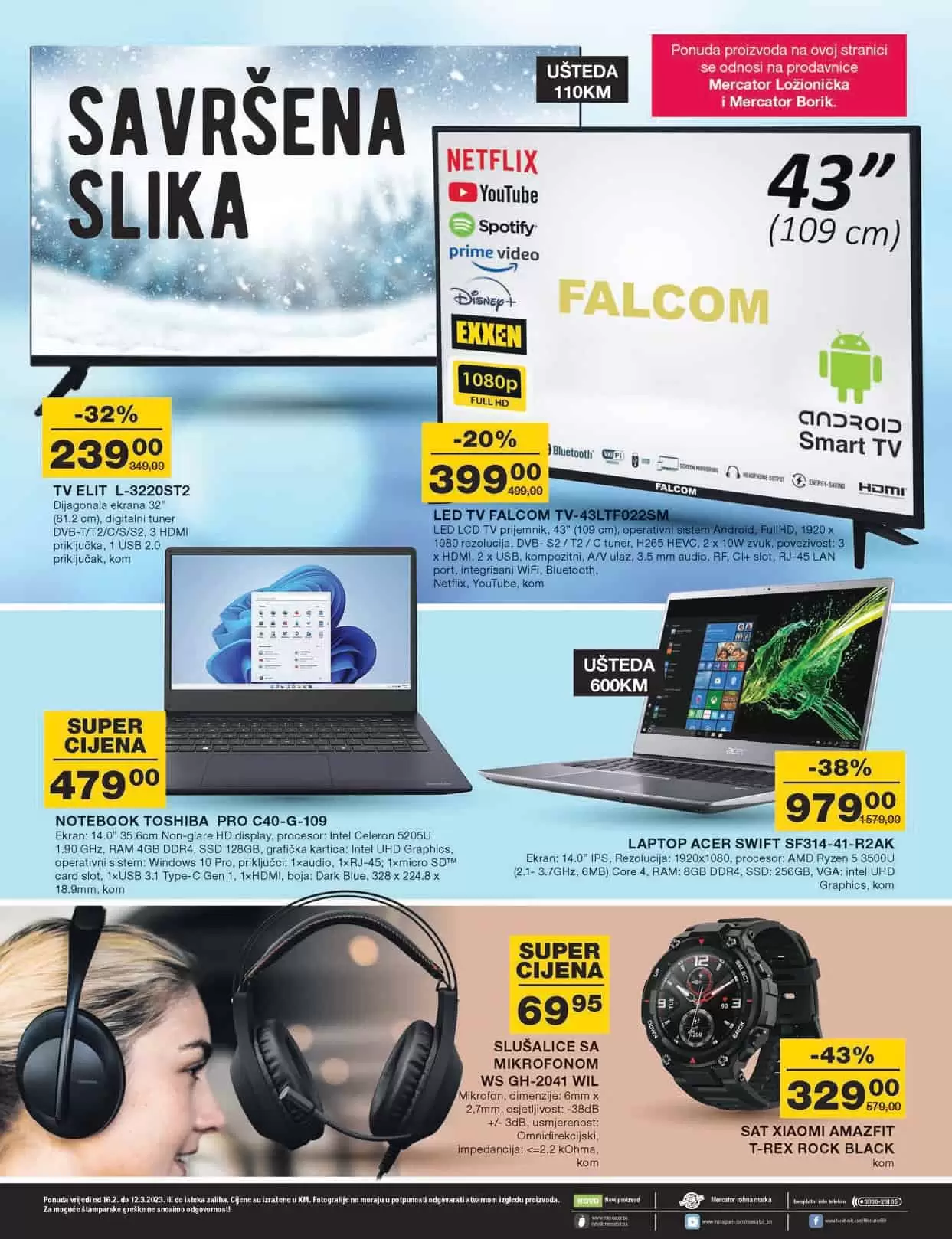 Mercator katalog SVE ZA DOM akacija 16.2-12.3.2023.