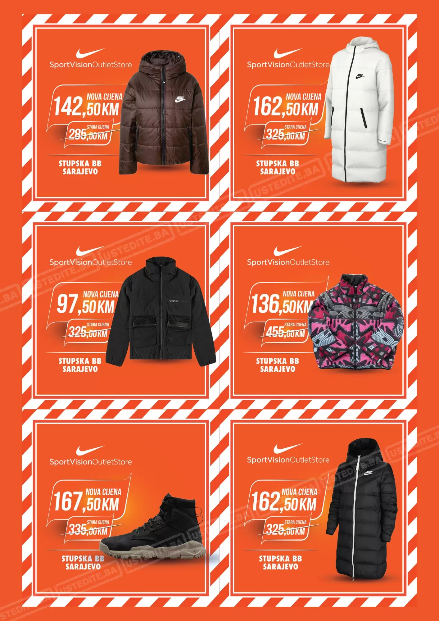 NIKE outlet ⇢VELIKA RASPRODAJA 23-28.2.2023.