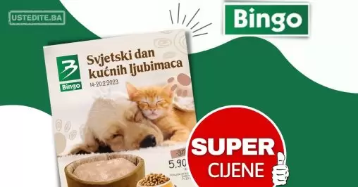 Bingo katalog KUĆNI LJUBIMCI 14-20.2.2023.