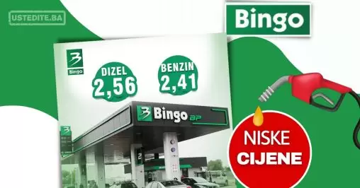 Bingo GORIVO ⇢ NOVE CIJENE