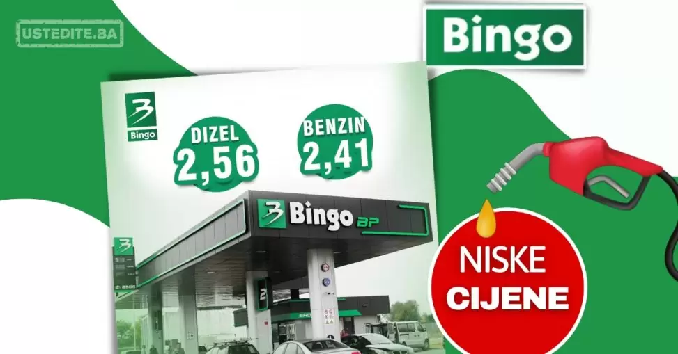 Bingo GORIVO ⇢ NOVE CIJENE