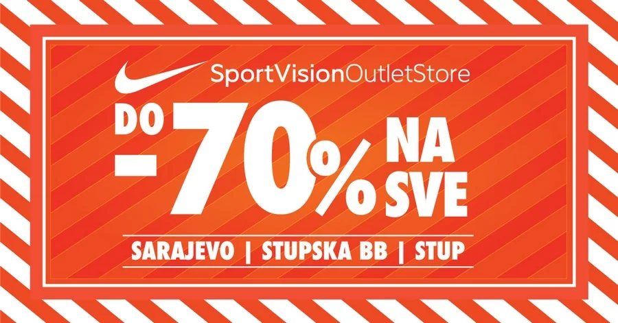 NIKE outlet ⇢VELIKA RASPRODAJA 23-28.2.2023.