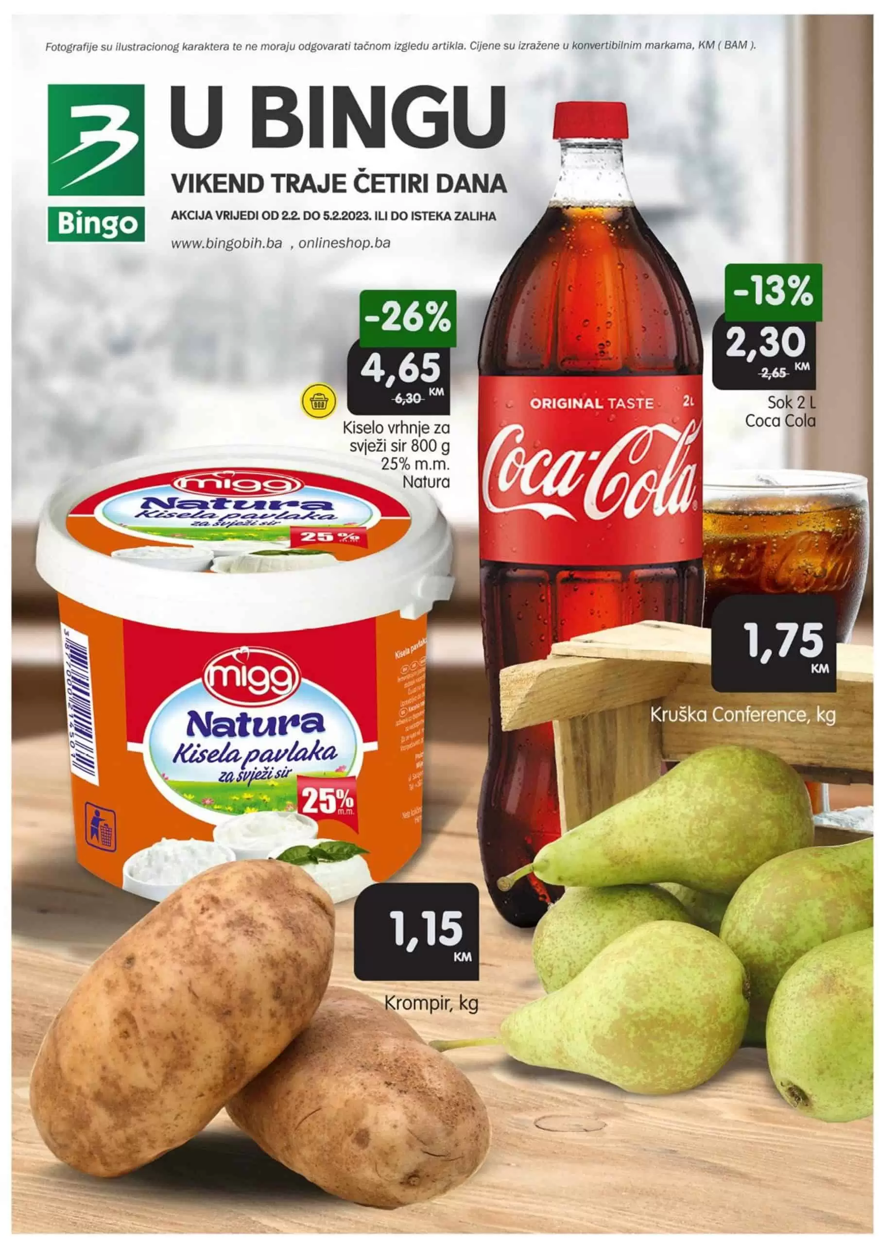 Bingo vikend akcija 2-5.2.2023.