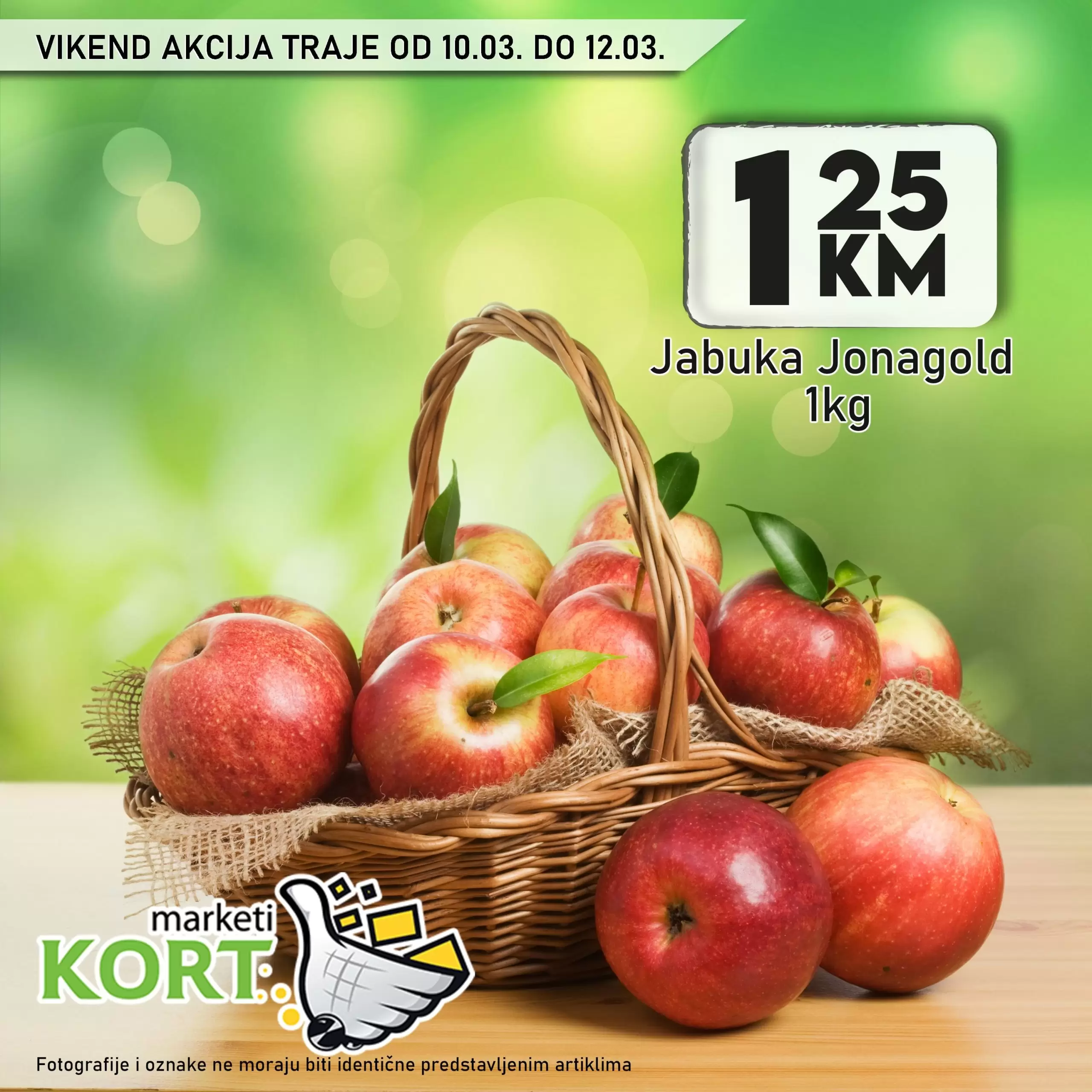 Kort vikend akcija 10-12.3.2023.