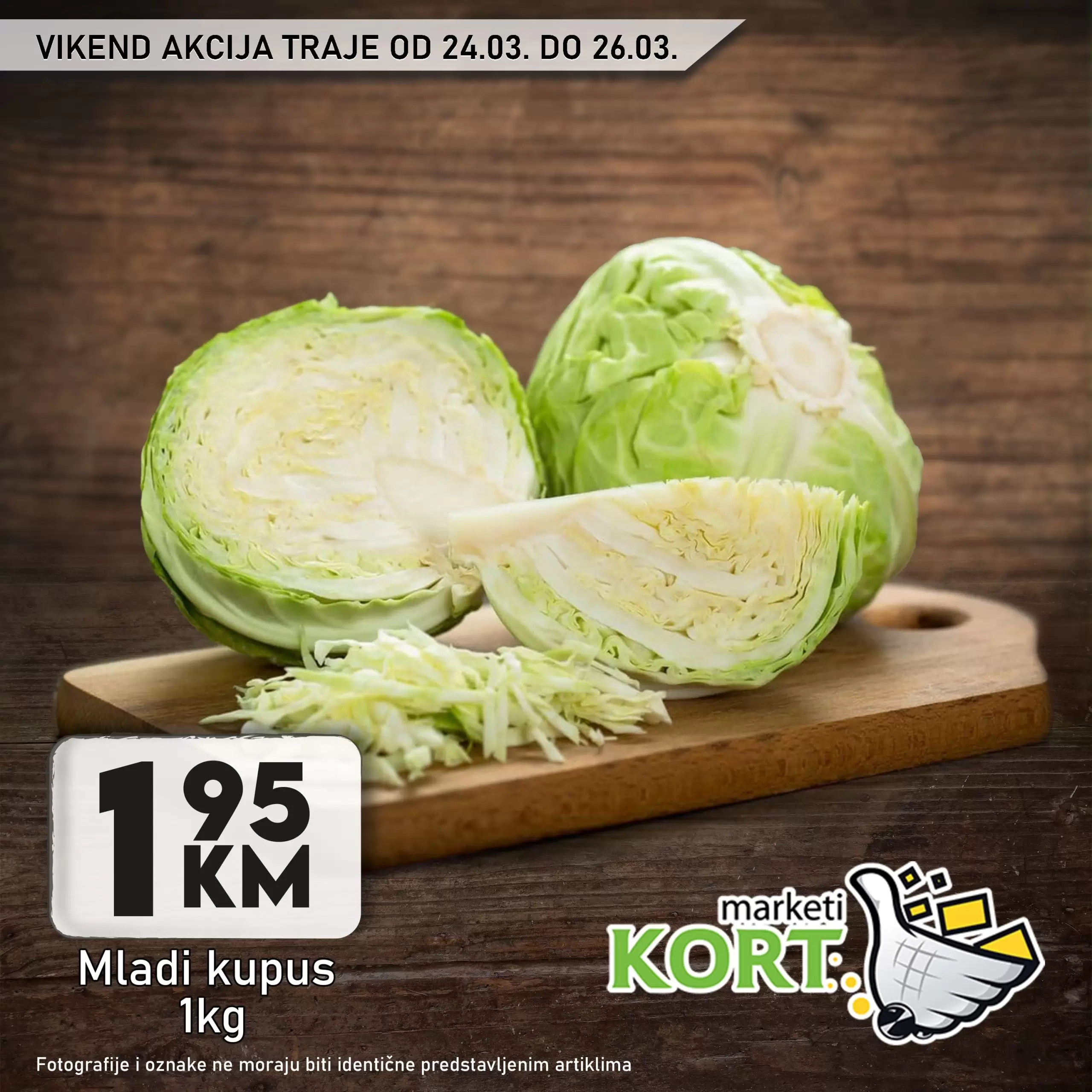 Kort vikend akcija 24-26.3.2023.