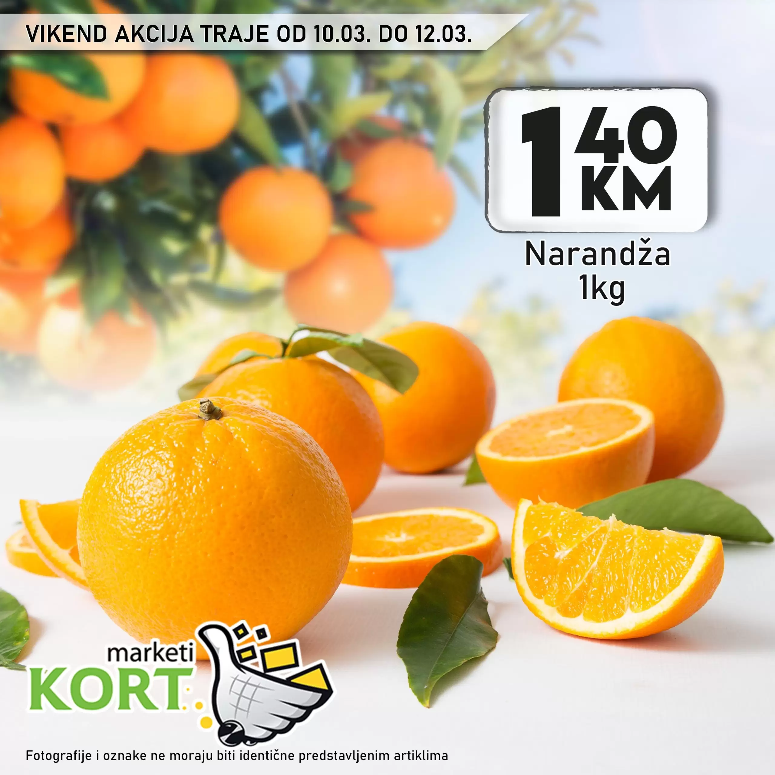 Kort vikend akcija 10-12.3.2023.
