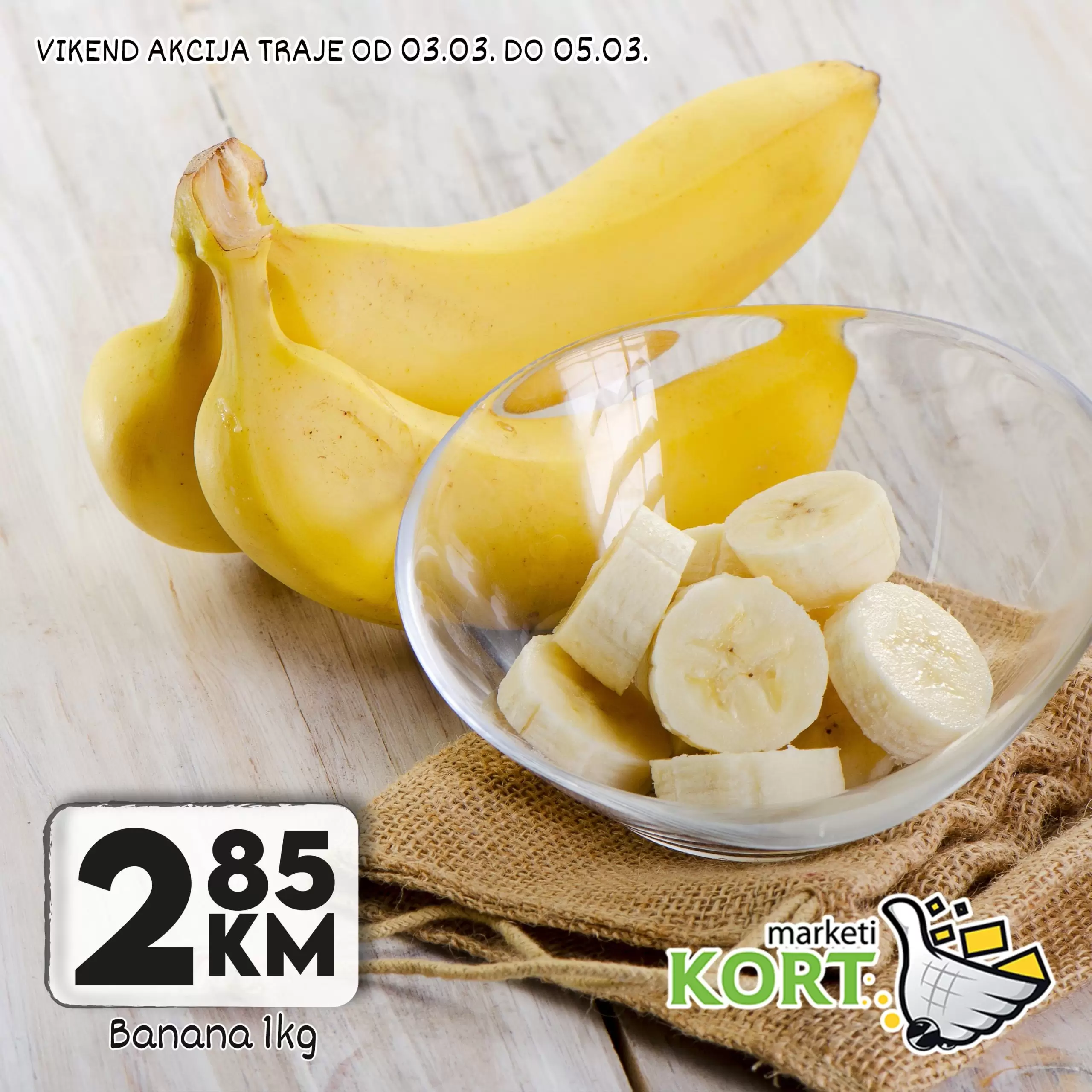 Kort vikend akcija 3-5.3.2023.