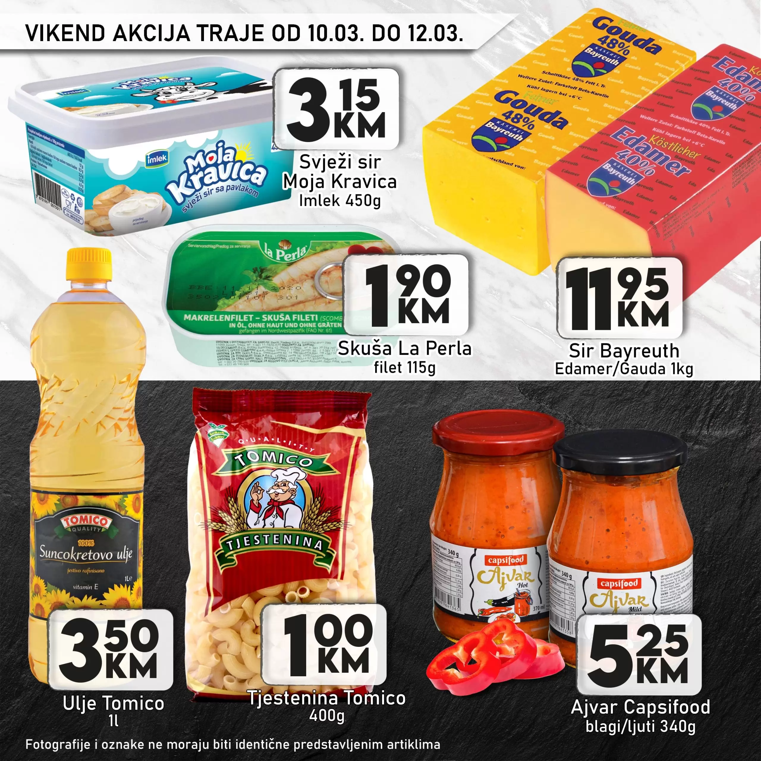 Kort vikend akcija 10-12.3.2023.