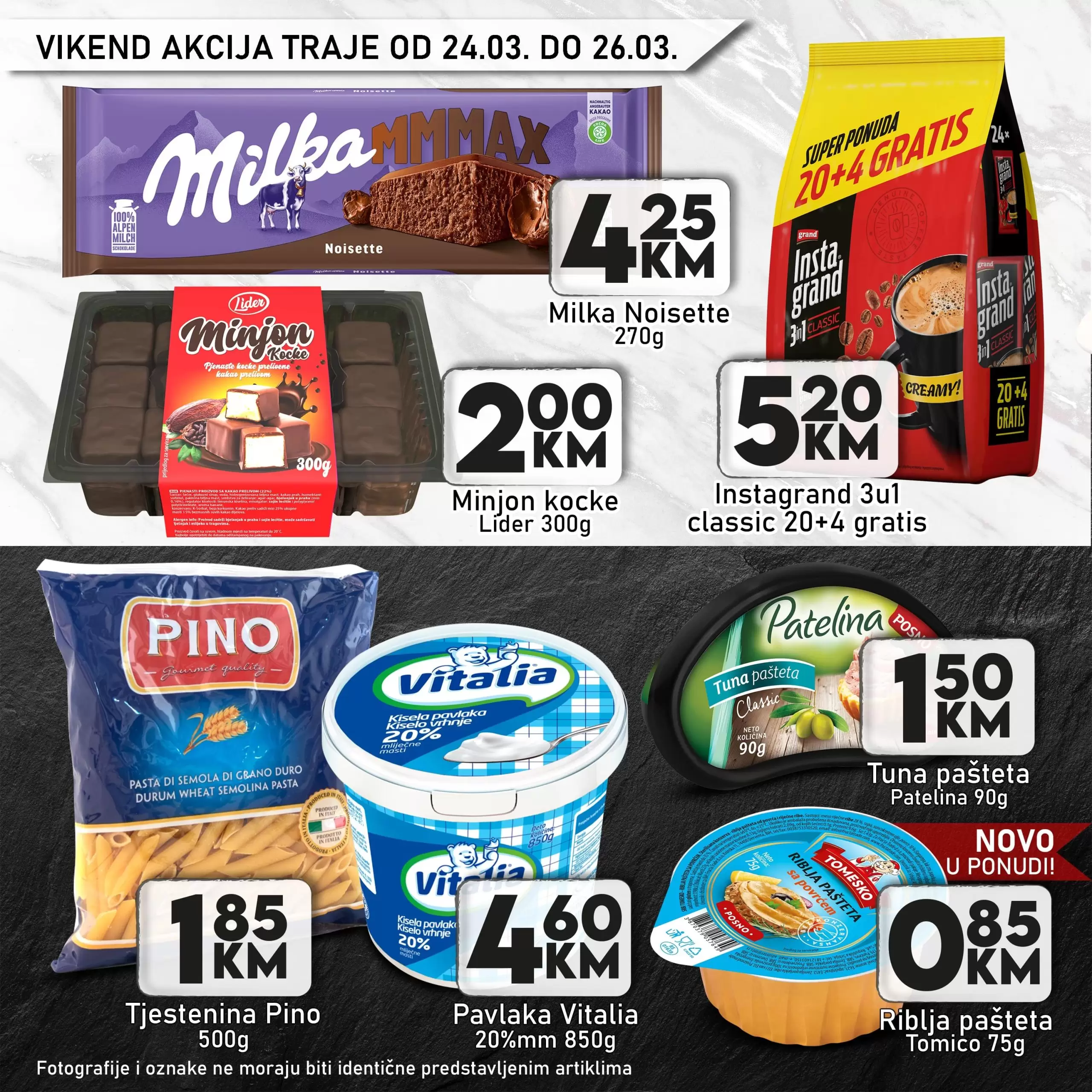 Kort vikend akcija 24-26.3.2023.