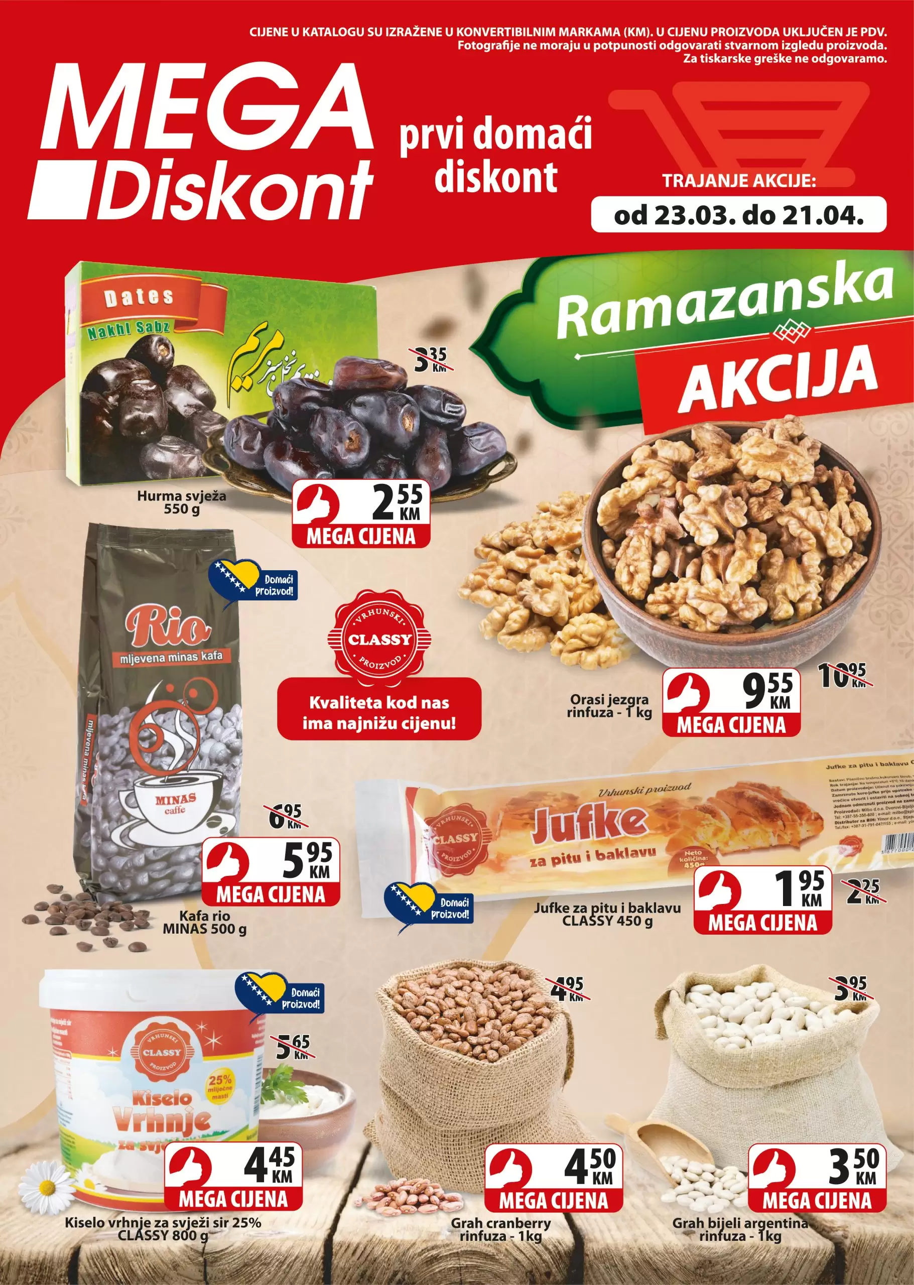 Mega Diskont katalog RAMAZANSKA AKCIJA 23.3-21.4.2023.
