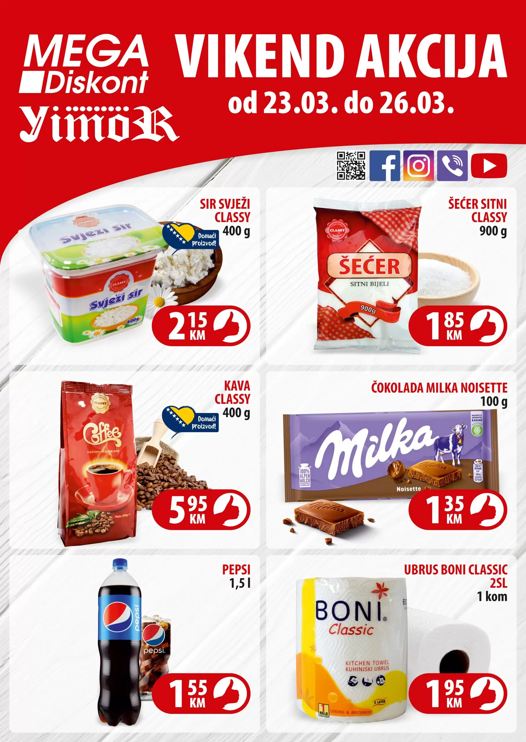 Mega Diskont vikend akcija 23-26.3.2023.  