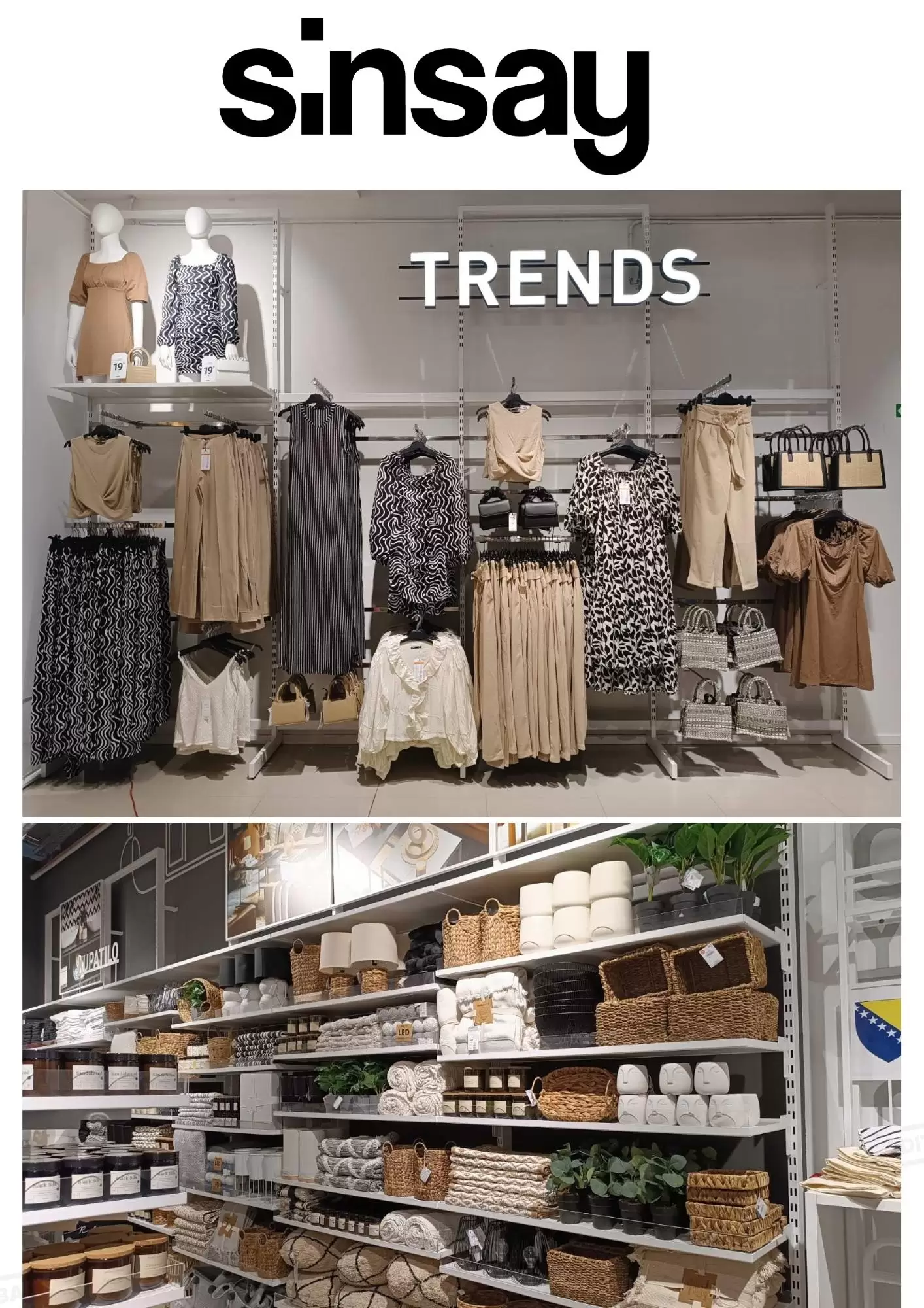 Sinsay BiH ⇢NOVA KOLEKCIJA + Međusensko sniženje do 50%