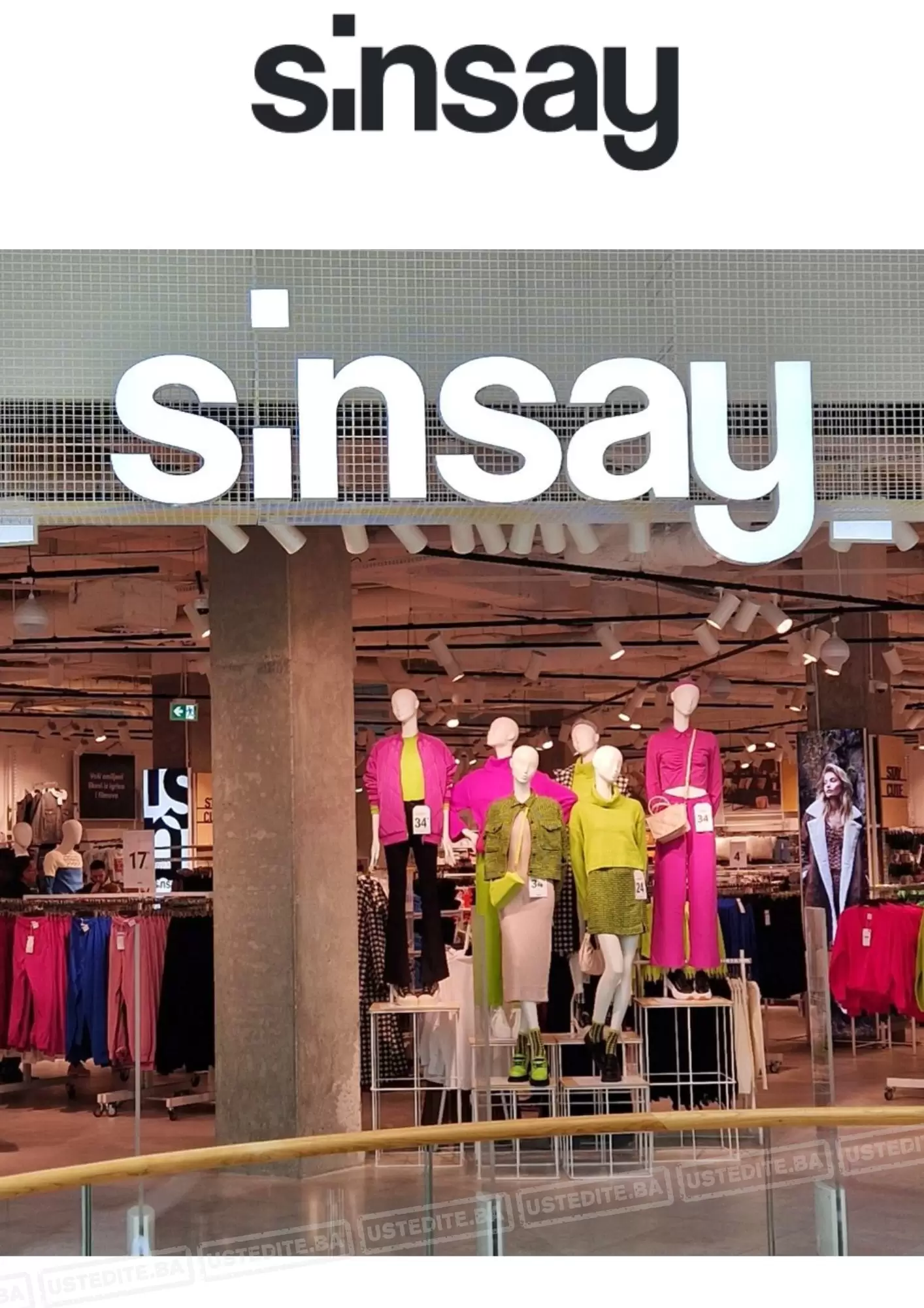 Sinsay BiH nova kolekcija i sniženje do -70% 