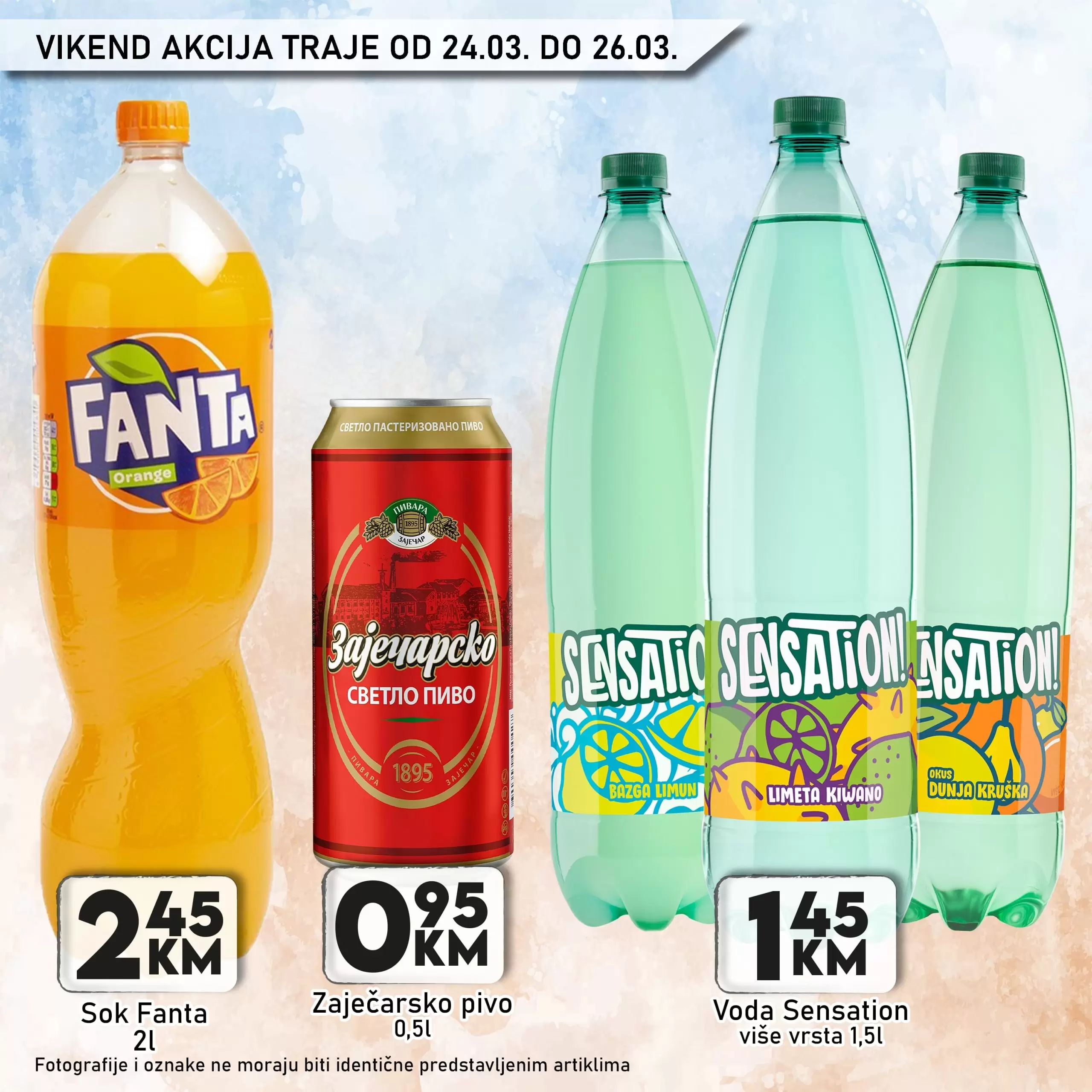 Kort vikend akcija 24-26.3.2023.