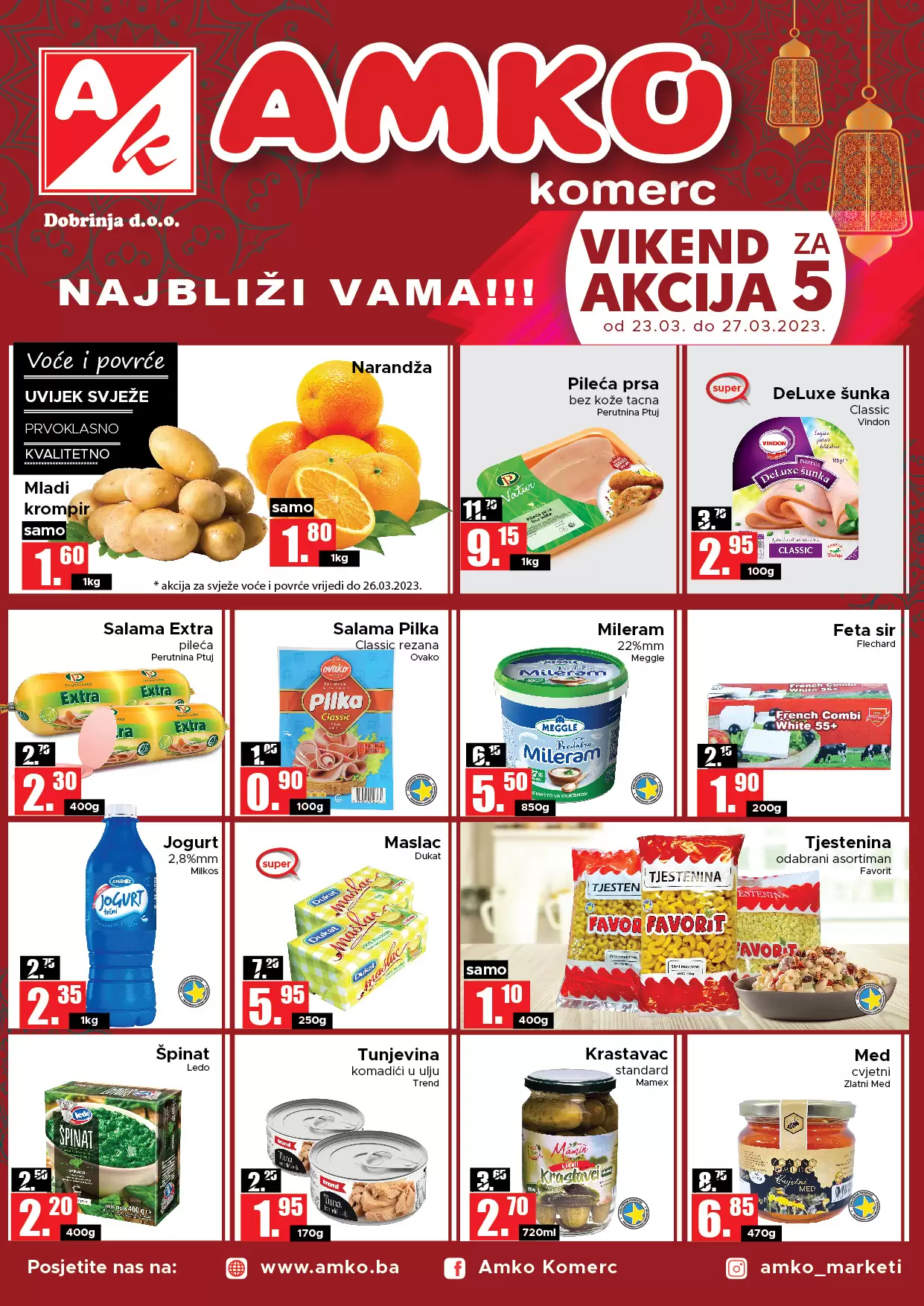 Amko vikend akcija 23-27.3.2023.