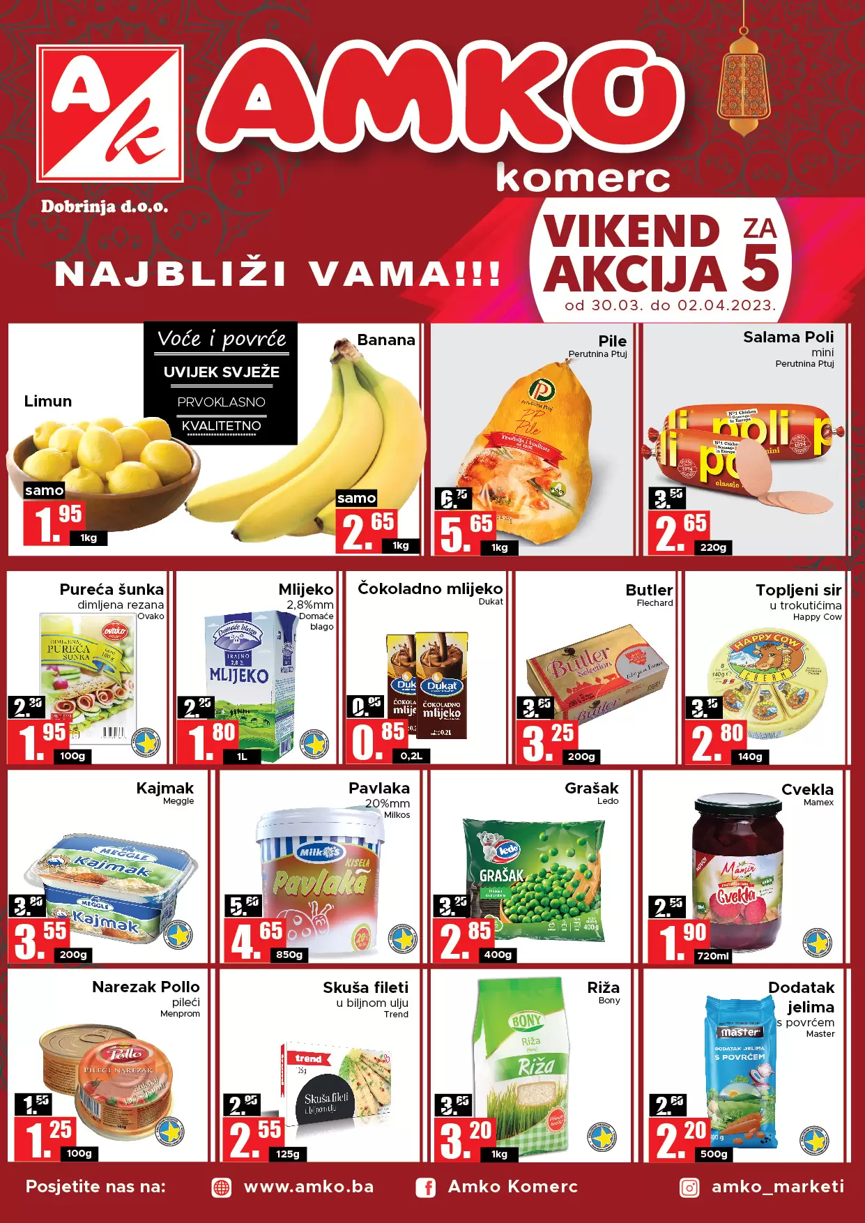 Amko vikend akcija 30.2-2.4.2023.