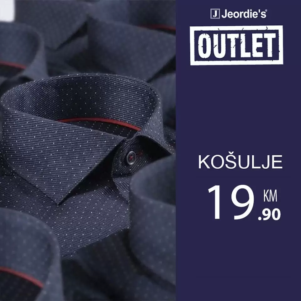 Jeordie's OUTLET cijene, mart 2023
