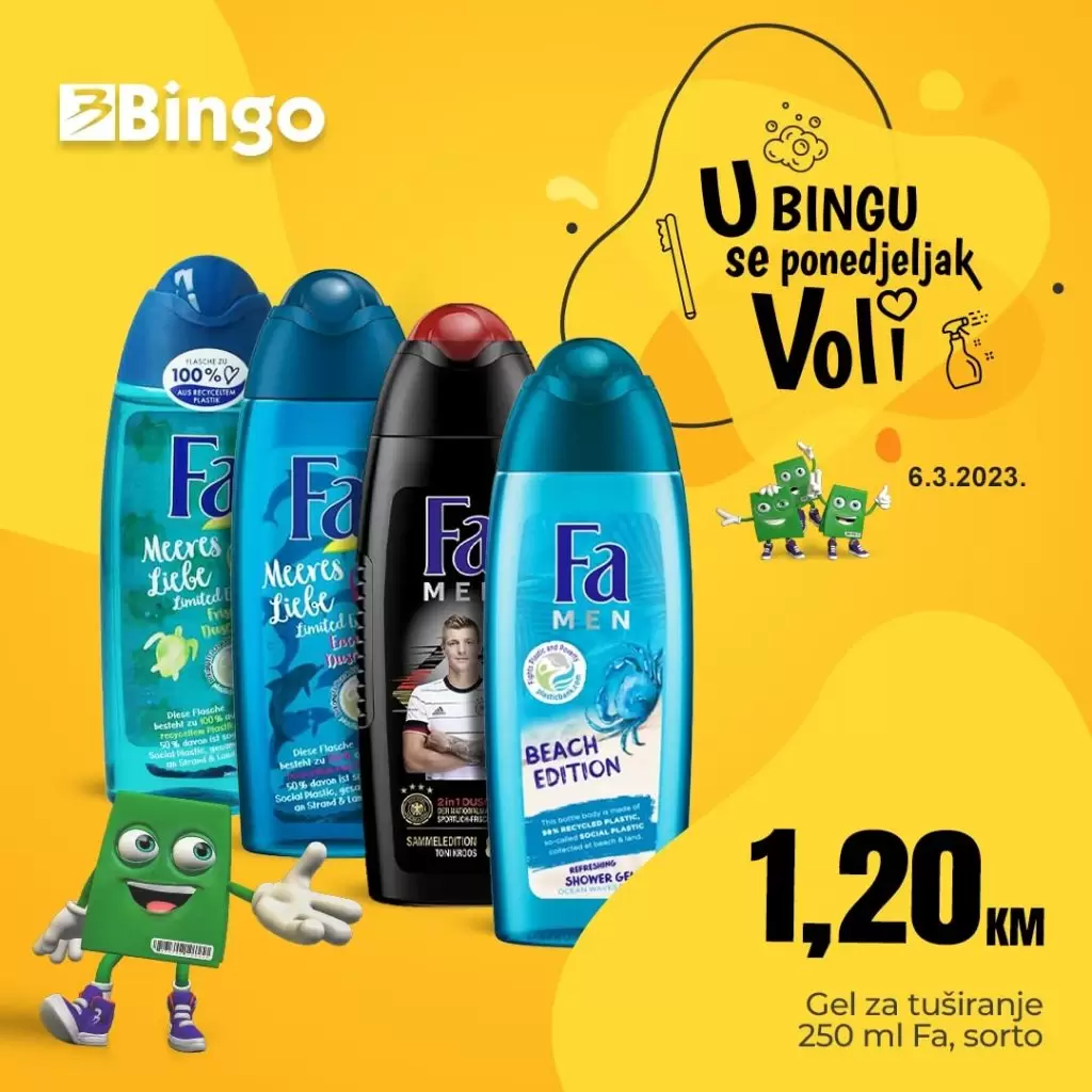 U Bingu se ponedjeljak voli! Super NISKA CIJENA!