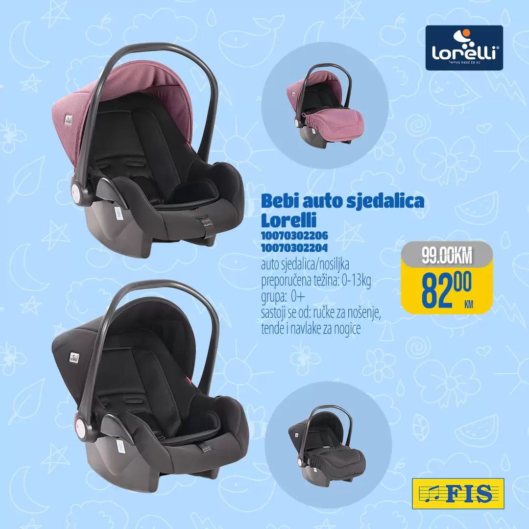 Fis OPREMA za BEBE 10-26.3.2023.