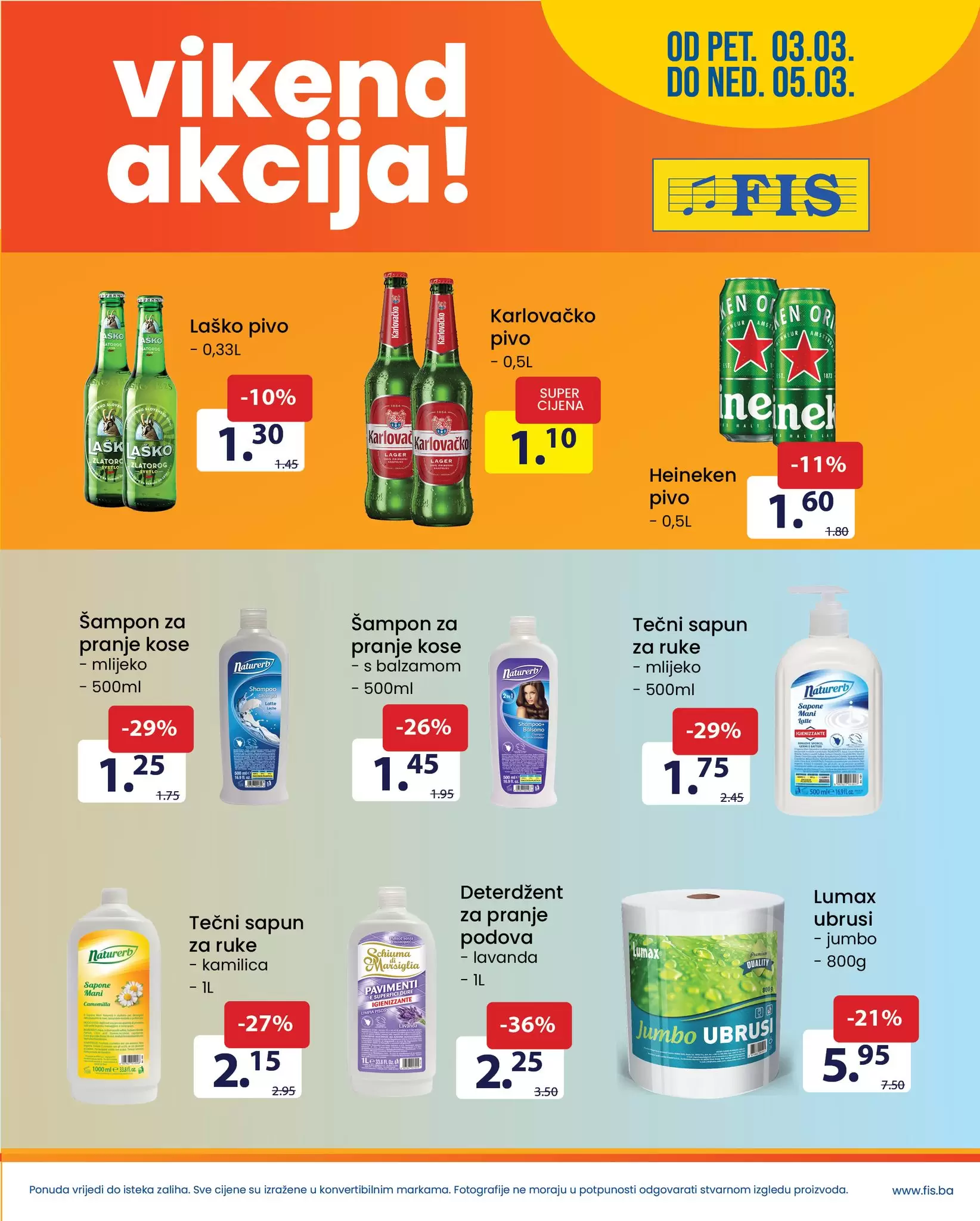 Fis vikend akcija 3-5.3.2023.