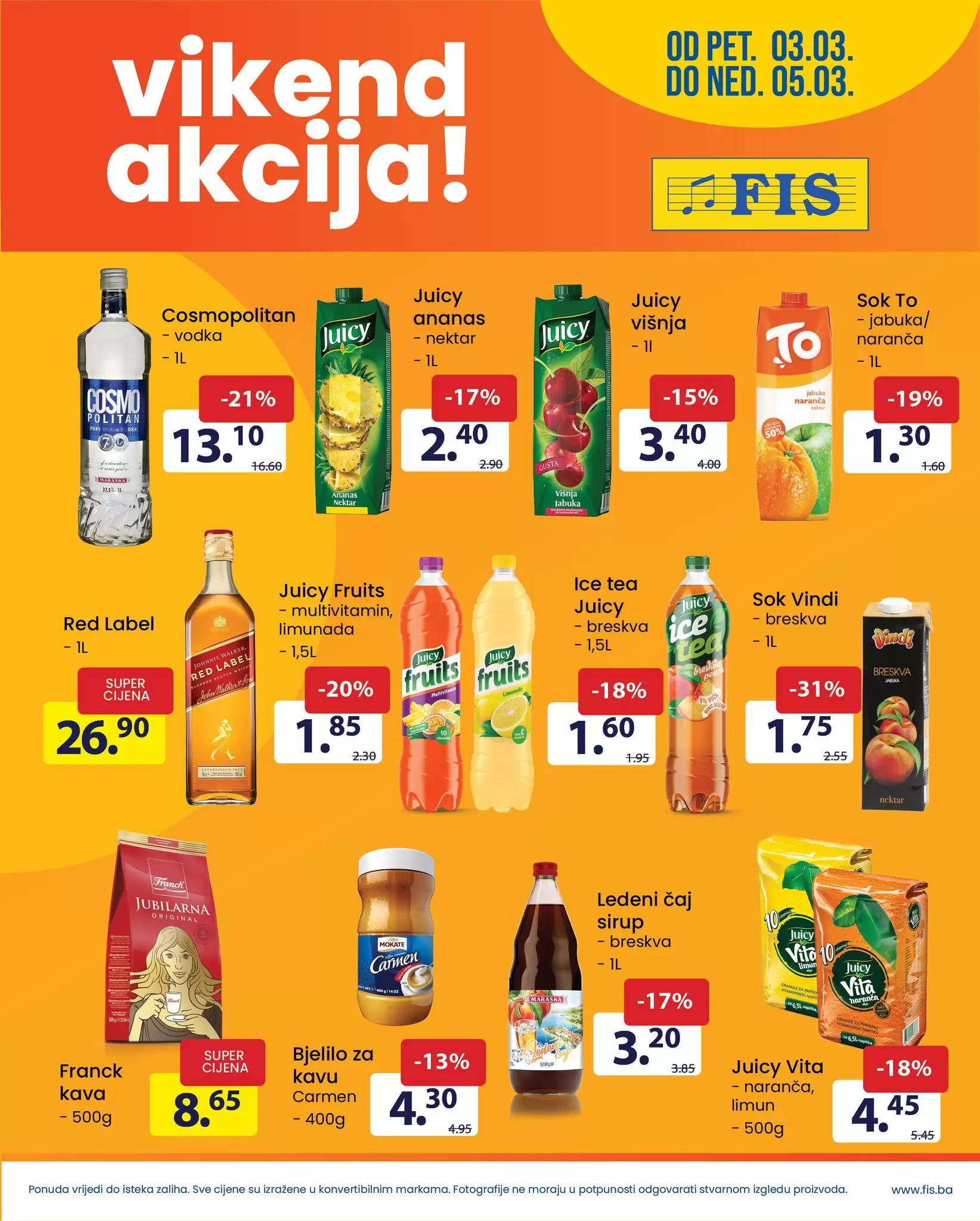 Fis vikend akcija 3-5.3.2023.