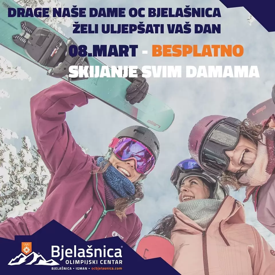 BESPLATNO SKIJANJE